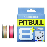 SHIMANO PITBULL 8股 PE線 200m LD-M61T