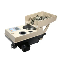 CS-200 English Verison Coin Sorter Coin Counting Machine Counting Multinational Metal Coins Coin Sorting Machine