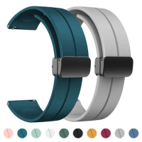22mm Silicone Wrist Strap For OnePlus Watch 2 Smart Watchband For OPPO Watch X/4 Pro Replacement Bracelet Accessories