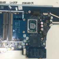 FAST DELIVERY FPP55 LA-G07JP REV : 1.0 LAPTOP MOTHERBOARD For HP 15-DB MAIN BOARD WITH CPU RYZEN R5 3500U