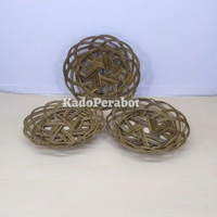 Piring Rotan - Piring Makan Rotan - Piring Pesta