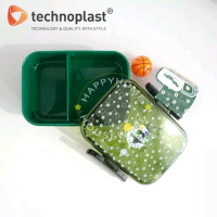 kotak makan bekal Technoplast soccer wiggle 750 ml Plastik Kitchenware