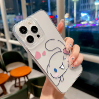 Cute Fashion Couple Dog Full Coverage Soft TPU Shockproof Phone Case for IPhone 8 Plus/XR/XS/11/12/1