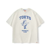 FILTER017® Culture Supply™ 東京三明治俱樂部 B.D.O. 三明治吉祥物 白短T H8672