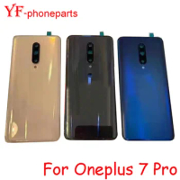 10Pcs For Oneplus 7 Pro Back Battery Cover Rear Panel Door Housing Case Repair Parts