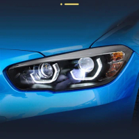 Car Lights For BMW 1 Series 116 118i 120i 135i 125i 2015-2018 Headlight F20 LED Angel Eyes Design DRL Automotive Accessories