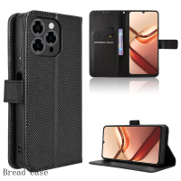 Ốp lưng cho Doogee Note 58/Note 58 Pro, da kiểu ví gập (foliopro), họa tiết kim cương, có ngăn đựng