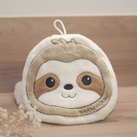 【Warm House Decor 暖和家居】獨家訂製款樹懶擦手巾(吸水擦手巾 吸水毛巾 浴室擦手巾)