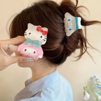 Kẹp Tóc Hello Kitty, Sanrio, Cinnamoroll, Kuromi, My Melody, Dành Cho Bé Gái, Ngọt Ngào Và Dễ Thương