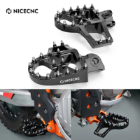 NICECNC For KTM 1998-2016 125 250 300 350 400 450 500 530 EXC EXC-F Foot Pegs Footpegs Footrests Pedals 125-450 SX SXF 1998-2015