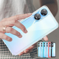 For OPPO A58 5G Case Cover OPPO A58 Capas New Shockproof Phone Bumper Clear Transparent Multicolor For Fundas OPPO A58 5G Cover