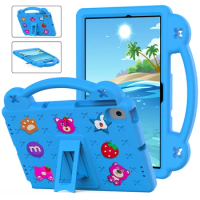 Foldable Kickstand Lightweight EVA Shockproof Cover for Huawei Matepad Pro 10.8 Matepad SE 10.4 Kids Child Case with Handle