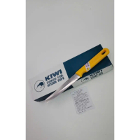 Dao thái KIWI 511 đầu nhọn cán vàng- VŨ KHẢI lưỡi dao dài 11.5cm, dài tổng thể  22cm.