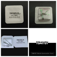 Silver With Green Luminous Watch Hands Fit For Omega Haima Series 2892 Movement 2209.5 Series Hour Minute Second Needle