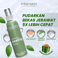 Intenskin Peeling Spray Memudarkan Bekas Jerawat 5x Lebih Cepat exfoliating gel untuk face flek n