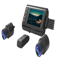 【AMA】S795 WiFi雙鏡頭機車記錄器 SONY星光夜視 1080P高畫質 智能降躁技術(加碼送GPS+64G記憶卡)