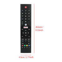 Remote Control fit for Panasonic 4K HDR Android TV TX-43GXR600 TH-32GS550V TH-43GX650S TH-49GX650K TH-75GX650L