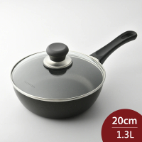 【SCANPAN】CLASSIC 不沾鍋 平底鍋 炒鍋 20cm +鍋蓋 電磁爐不可用(平輸品)