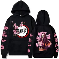 Jaket hoodie demon slayer tanjiro nezuko manga MOTIF 3 XL