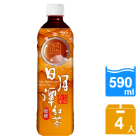 【生活】日月潭微糖紅茶590ml(4入/組)
