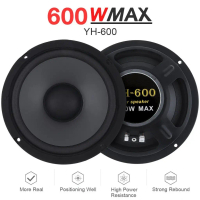 Applicable to 1 piece 6.5 Inch 2-Way 600W Car HiFi Coaxial Speakers Vehicle Door Auto Audio Music St