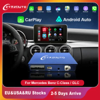 Wireless CarPlay for Mercedes Benz C-Class W205 &amp; GLC 2014-2019, with Android Auto Mirror Link AirPlay Car Play Function