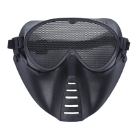 Mask Airsoft protective mask Paintball Black New