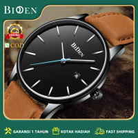 BIDEN jam tangan pria Santai Mode Bisnis Anti Air Kuarsa Jam Tangan Cowok Watches