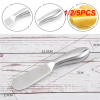 1/2/5PCS Multifunctional Household Stainless Steel Cream Knife Thickened Butter Applicator Cheese Slicer Kitchen Baking Tools