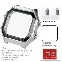 AE1200 AE1300 Mod Kit Case Bezel for Casio 3299 AE-1200 AE-1300 Case Stainless Steel Strap Bracelet 