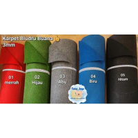 Karpet Bludru Merteran/Karpet Lantai Mushola, Kantor, Wedding, Pameran