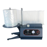 Buffer Air Column Cushion Machine Automactic Filling Pillow Machine Inflatable Packaging Flm Bubble Wrap Packing Film Making