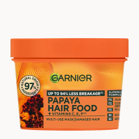 Garnier Hair Food Multi-Use Mask, Strengthening Papaya, For Damaged Hair 400ml