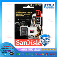 Memory Card 1 TB - MicroSD Sandisk Extreme Pro A2 | 170 Mbps