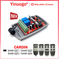 For CARDIN Remote Control Receiver Controller Switch Compatible With CARDIN QZ2 QZ4 QZ1 QZ3 Garage Door / Gate Remote Control