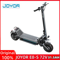 JOYOR E6-S E8-S 11 Inch Dual Motor Off-Road Electric Scooter Double Drive Hoverboard Adult Foldable 72V 31.5AH KickScooter