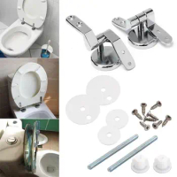 Stainless Steel Seat Hinge flush toilet cover mounting connector toilet lid hinge mounting fittings Replacement Parts mx01111136