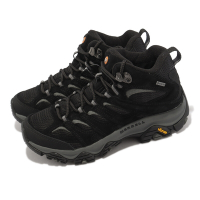 Merrell 登山鞋 Moab 3 Mid GTX 女鞋 黑 灰 防水 郊山 越野 戶外鞋 Gore-Tex ML036308