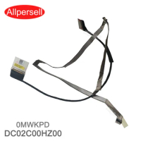 New LCD Video Cable for Dell alienware 17 R4 R5 QHD laptop Screen Cable DC02C00HZ00 0MWKPD 40PIN