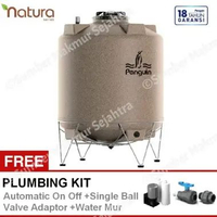 Tangki air Total Drain Penguin 1500 liter - TD 150 sandstone
