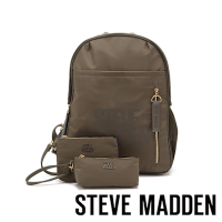 STEVE MADDEN-大容量軍旅子母後背包 BSATURN-墨綠色【線上獨家款】