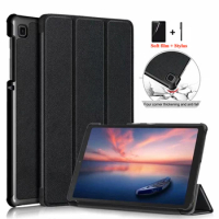 Case for Samsung Galaxy Tab A8 A7 Lite SM X205 X200 T500 2022 Tablet PU Leather Hard PC Back Shell for Galaxy Tab A7 Lite Funda