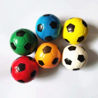 Random 2pcs Funny Gadgets 6.3cm PU Small Football Toy Squishy Slow Rising Ball Vent Toys Anti Stress Expression Surprise Ball