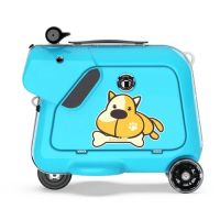 Airwheel SQ3 兒童電動騎行行李箱 [香港行貨] 15L Capacity--20 inch 浅蓝色