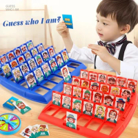 Classic Board Games Who Is It for Kid Puzzle Logical Games Characters Emory Guessing Game Parent-child Game Party Games Card Toy