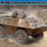 Hobbyboss 1/35 82419 M706 Commando Car Improved Model Kit