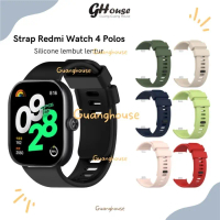 Strap Redmi Watch 4 Polos Warna Tali Xiaomi Redmi Watch 4 Bahan Siliko