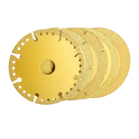 100mm/4inch Cutting Disc 20mm Hole Dia Diamond Wood Saw Blade Cut Off Wheels for Angle Grinder Grinding Polishing Cutting Tools