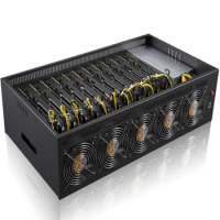12GPU case with ONDA B250 D12P-D3 motherboard enclosure