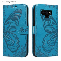 Case For Samsung Galaxy Note 9 Note9 Luxury Magnetic Buckle Leather Wallet Stand Flip Phone Cover For Samsung Note 9 Coque
